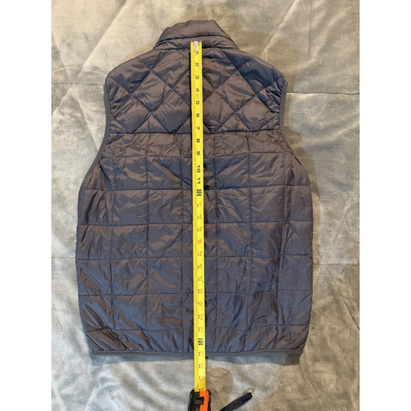 HAWKE & CO Puffer Vest Performance BLACK Dynamic Sport Fiber Down Mens Small - Picture 4 of 8